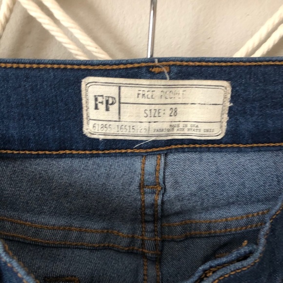 Free People Super Flare Raw Hem Flare Jeans - Picture 5 of 8